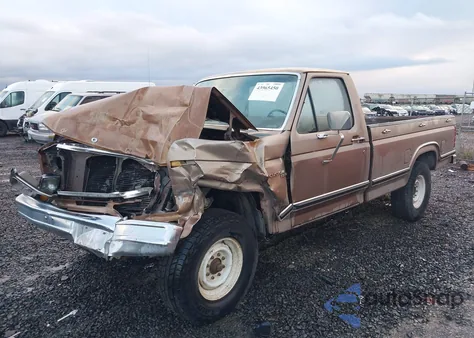 1981 Ford F250 из США, поврежденный, VIN 1FTEF25G4BRA12172